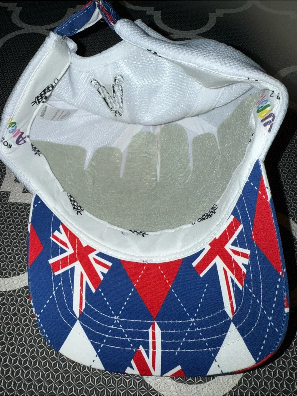 Royal and Awesome hat